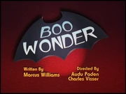 Boo wonder 0