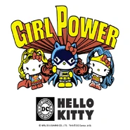 Hello Kitty cosplays as DC Super Heroes