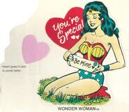 Super Friends Valentines wonder woman 3