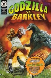 GODZILLA VS CHARLES BARKLEY COMIC
