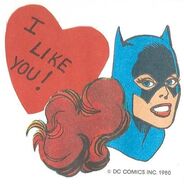 Super Friends Valentine Card Batgirl 2