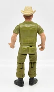 Remco Action Figure Sgt. Rock: Cowboy back
