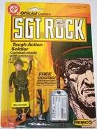 Remco Action Figure Sgt. Rock: Marksman in package