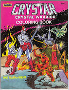 CRYSTAR COLORING BOOK the tournament