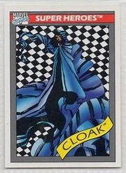 Marvel Comics Trading Cards Tyrone Johnson aka Cloak