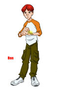 Ben Tennyson concept art by Steve E Gordon