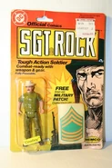 Remco Action Figure Sgt. Rock: Cowboy in package