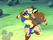 WOLVERINE VS JUGGERNAUGHT