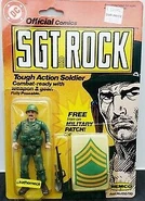 Remco Action Figure Sgt. Rock:Leatherneck in package