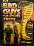 Remco The Bad Guys: Snake carded