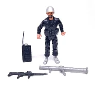 Remco The Bad Guys: Shark with weapons