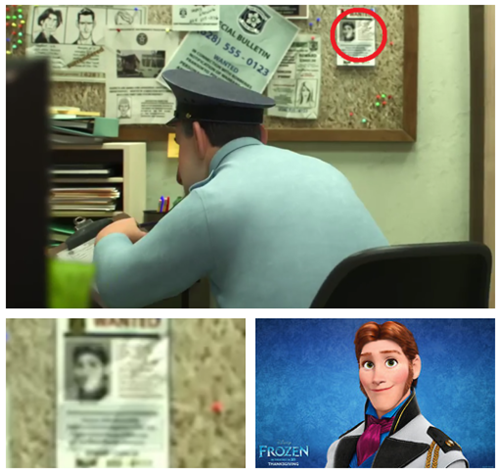 Big Hero 6': 'Frozen' Easter Egg