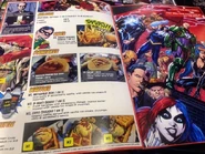 DC COMICS CAFE Menu