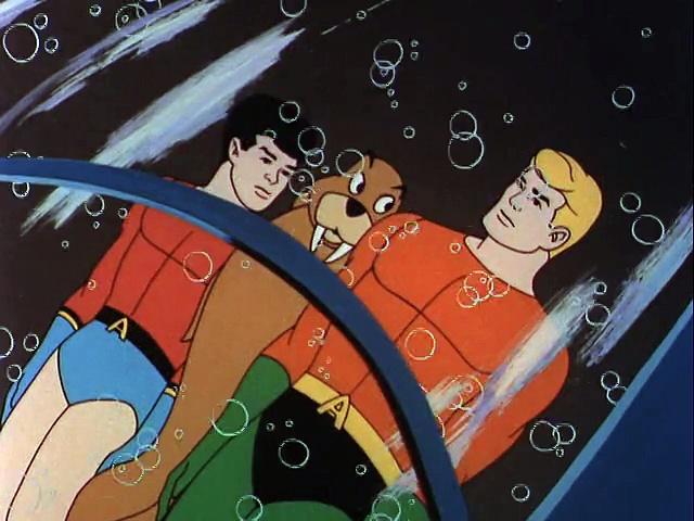 Filmation 1967: The Adventures Of Aquaman s1 ep32 The War Of The Quatix And The Bimphars