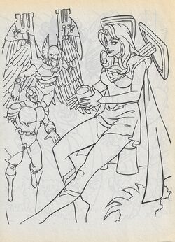 hawkman coloring pages