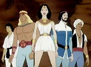 Filmation Freedom Force (Merlin, Sinbad, Super Samuari, Isis, Hercules)