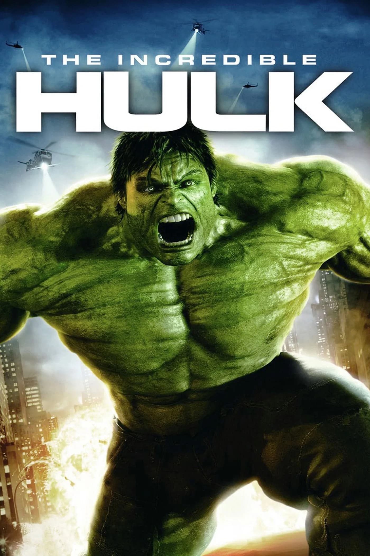 incredible hulk 2008 poster