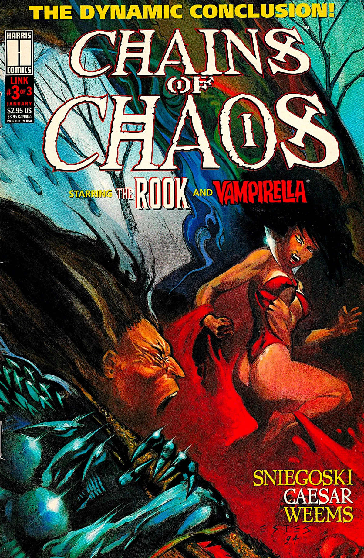 Chains of Chaos Vol 1 3 Comic Book Network Wiki Fandom