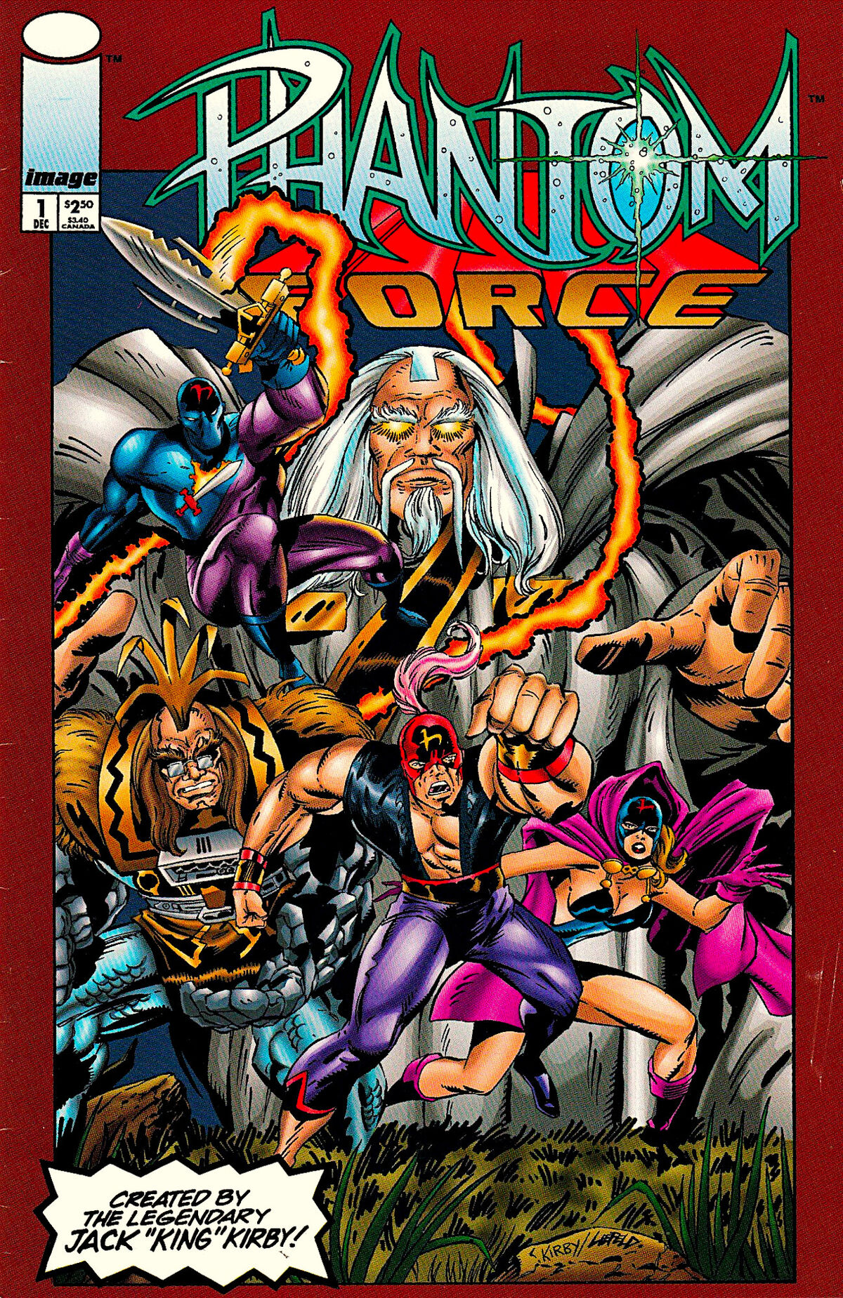 Phantom Force #1 [1993]  Jack Kirby Comics Weblog