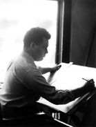 1949 - At The Drawing Board