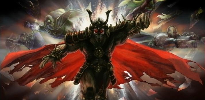 Mortal Kombat: Shao Kahn e Spawn se unem em arte inacreditável