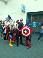 More Avengers cosplay!