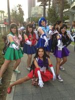 It's the Sailor Scouts!