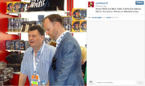 Mark Gatiss and Steven Moffat!