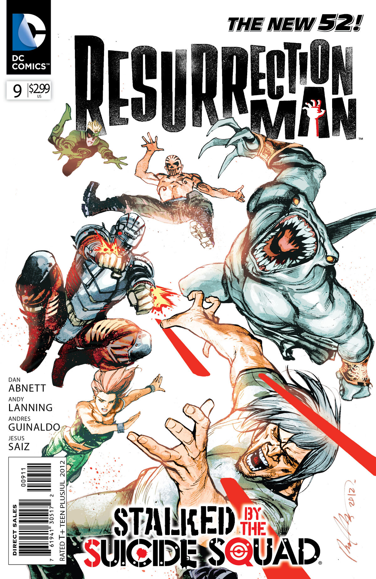 Resurrection Man Vol 2 9 Wiki DC Comics Fandom