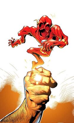 Anillo del traje de Flash