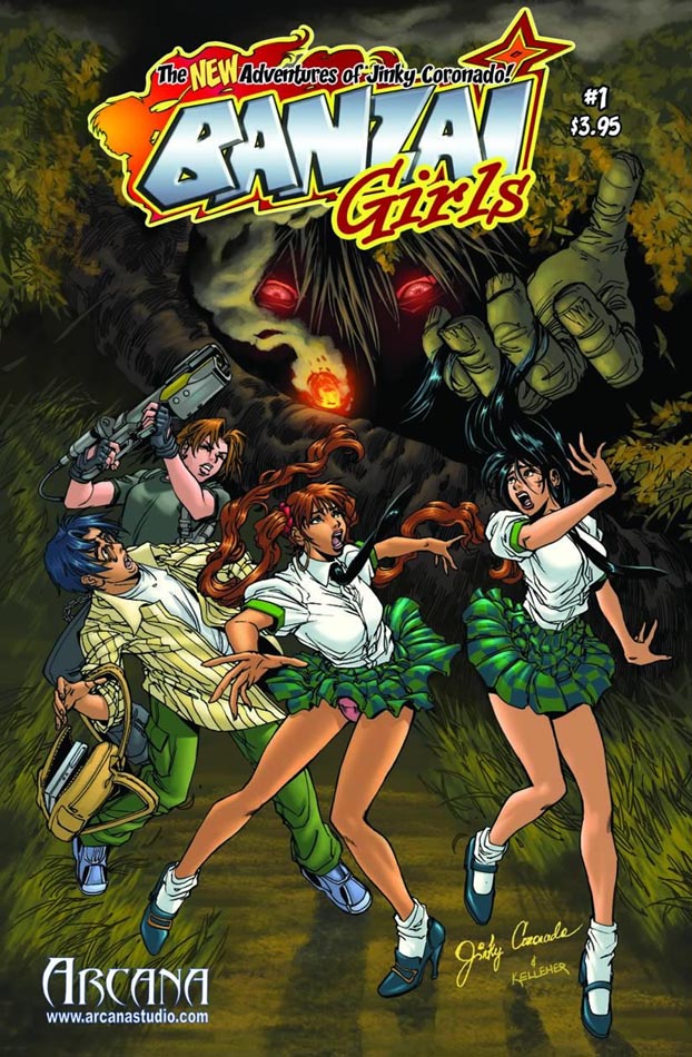 Banzai Girls, Comic Book Series