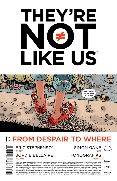 They're Not Like Us | Comic Book Series | Fandom