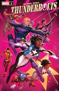 Cover to Thunderbolts #1