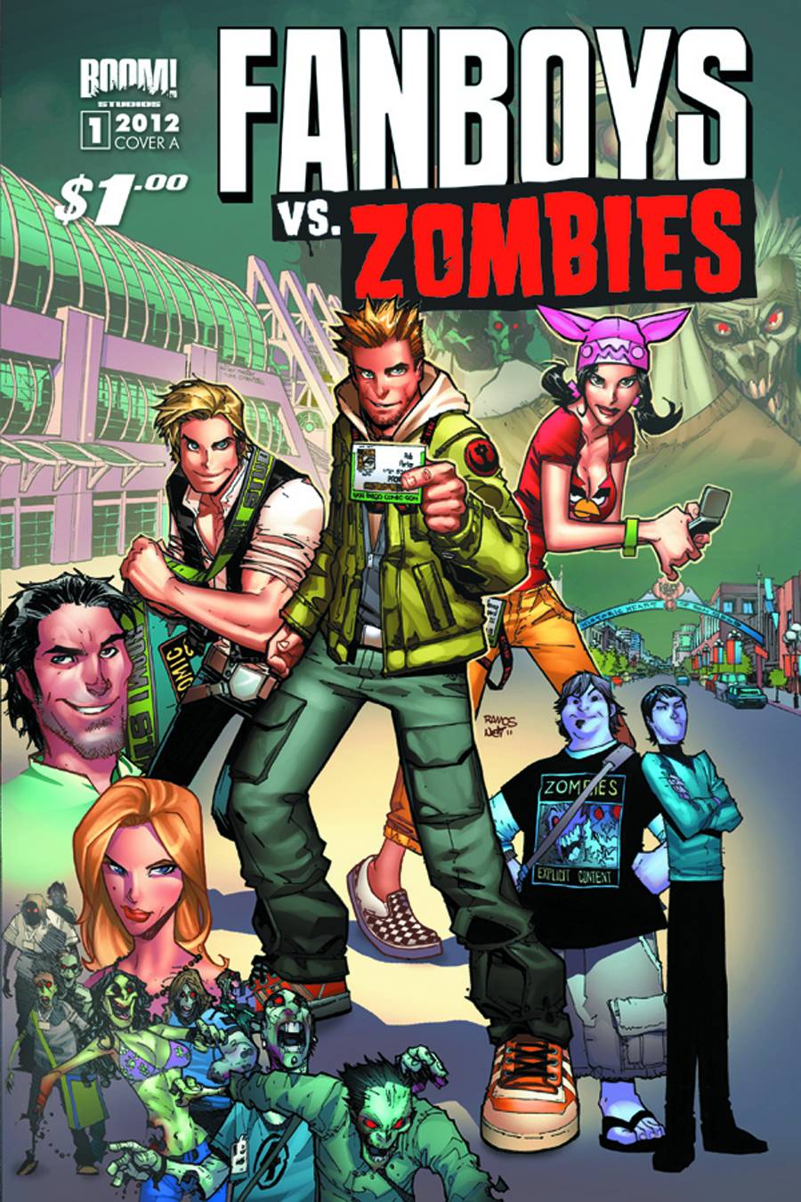 Fanboys vs. Zombies, Comic Book Series