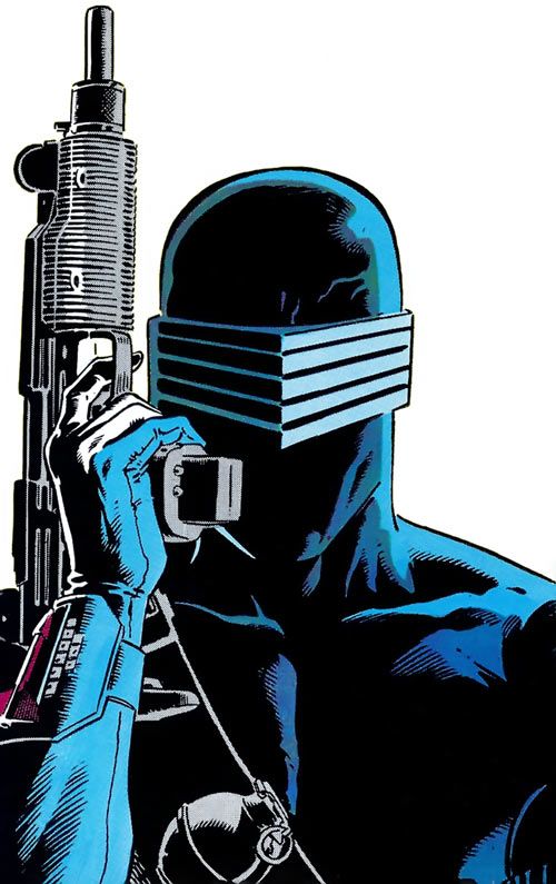 Snake Eyes - GI Joe Marvel comics - Larry Hama - Ninja -Character profile 