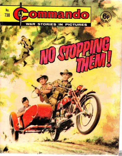 No Stopping Them! | Commando Comics Wiki | Fandom