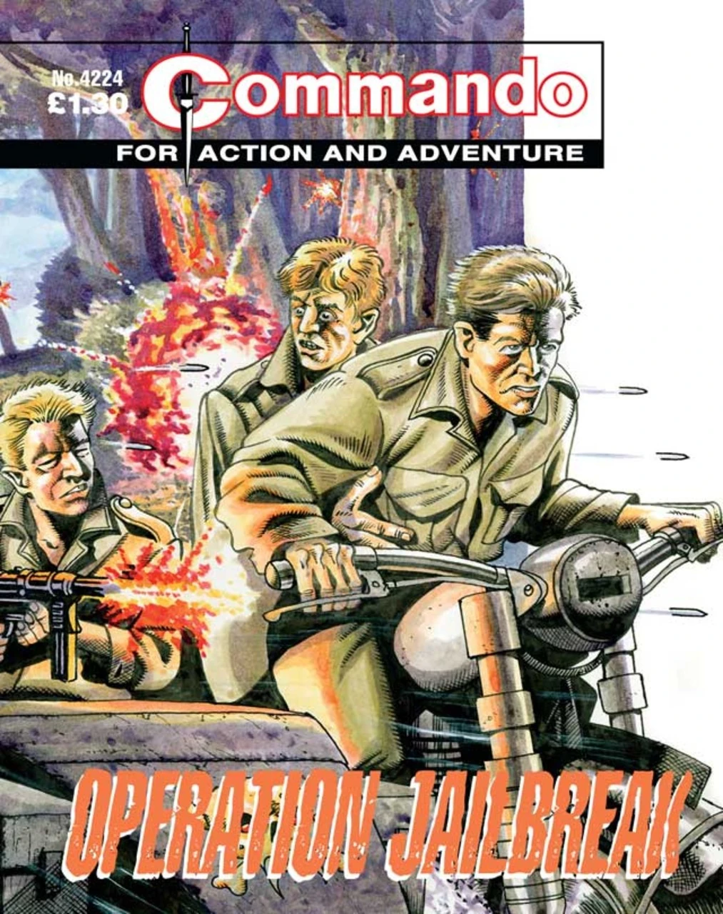 Operation Jailbreak | Commando Comics Wiki | Fandom