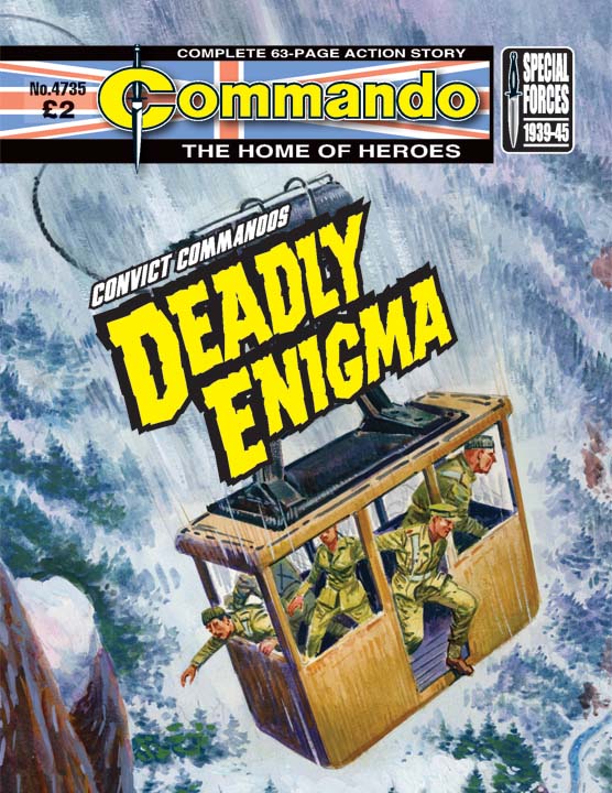 Convict Commandos - Deadly Enigma  Commando Comics Wiki  Fandom