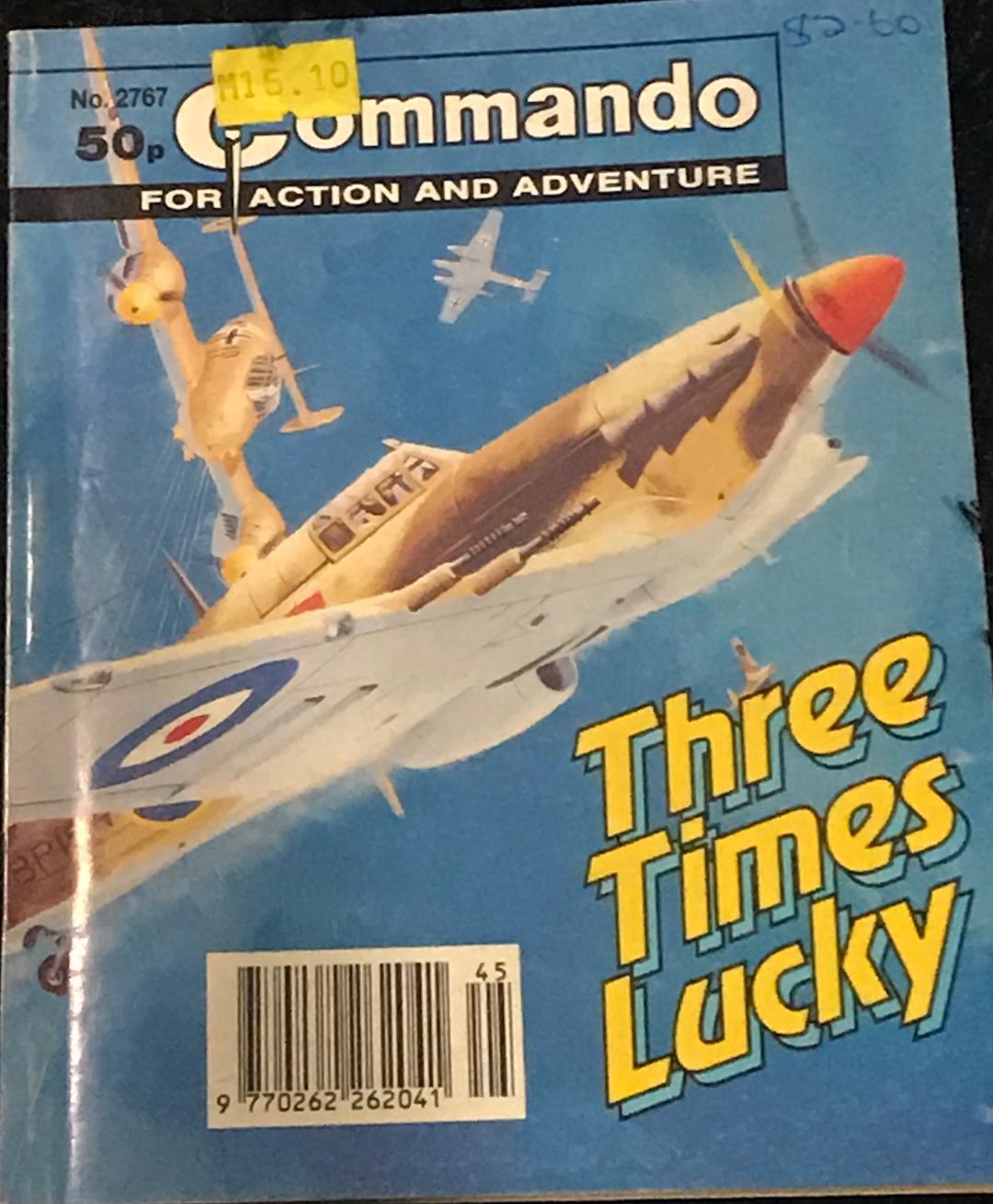 Three Times Lucky Commando Comics Wiki Fandom