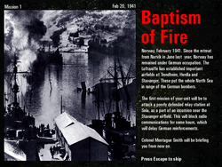Baptism of Fire, Commandos Wiki