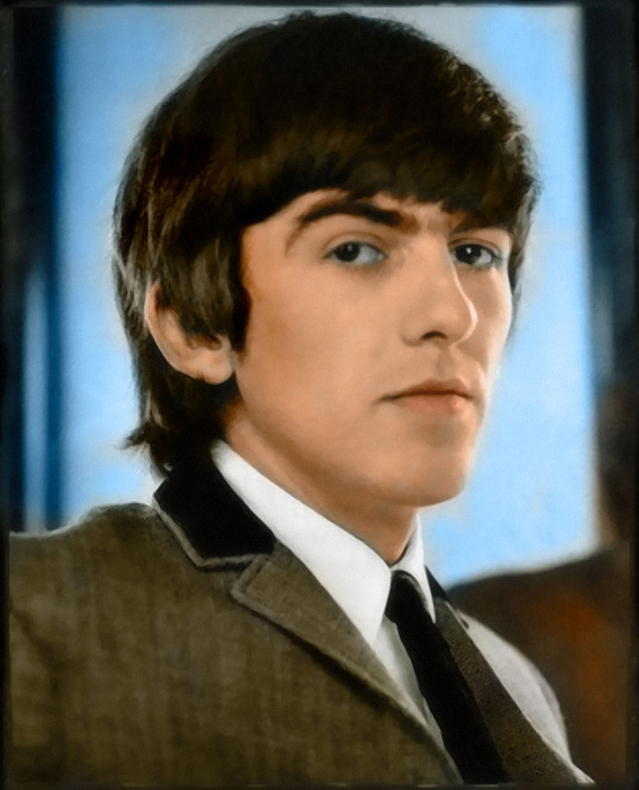 george harrison young color