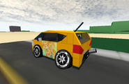 A Hiyoko Saionji themed Sokudo Renard StanceMobil made by YutaAsahina on ROBLOX.