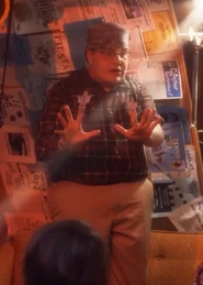 Hot Lava Garrett.jpg (99 KB) GarrettStoryteller of Shirley's island who told the history of the game referring to it as "Now Now times". Was last seen fleeing from the Island using a Scootinanny manuever.