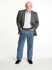 Buzz HickeyHe is a Criminology professor at Greendale and Jeff's officemate who joins the committee after feeling some guilt over an "A minus" scandal he and the teaching staff were responsible for.Portrayed byJonathan Banks