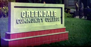 Greendale Community College sign
