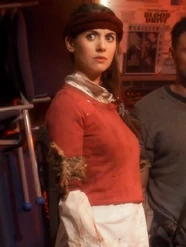 Hot Lava Annie.jpg (93 KB) AnnieA defender of the island partnered with Jeff, she and Jeff executed a tandem rolling chair maneuver which eliminated a few Chair Walkers only to end up falling into the lava herself.