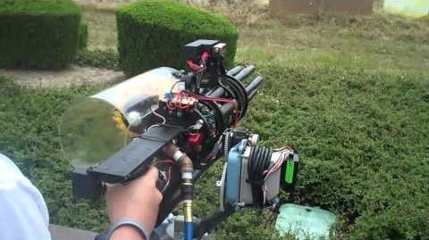 Gatling paint ball gun -courtesy Rick Galinson