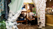 Troy and Abed's blanket fort room