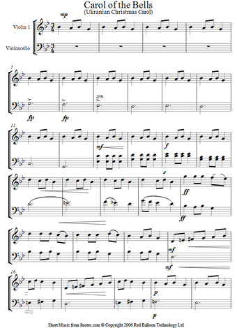 Carol Of The Bells Community Wiki Fandom