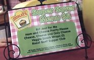 S04E06-Shirley Sandwich Super Saver Menu